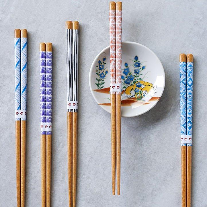 Japanese Family Harmony Wooden Chopsticks Sets