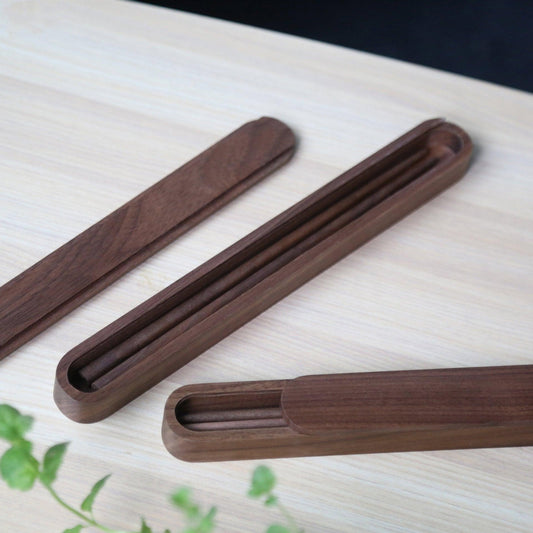 MASU Black Walnut Dual Chopsticks With Boxes