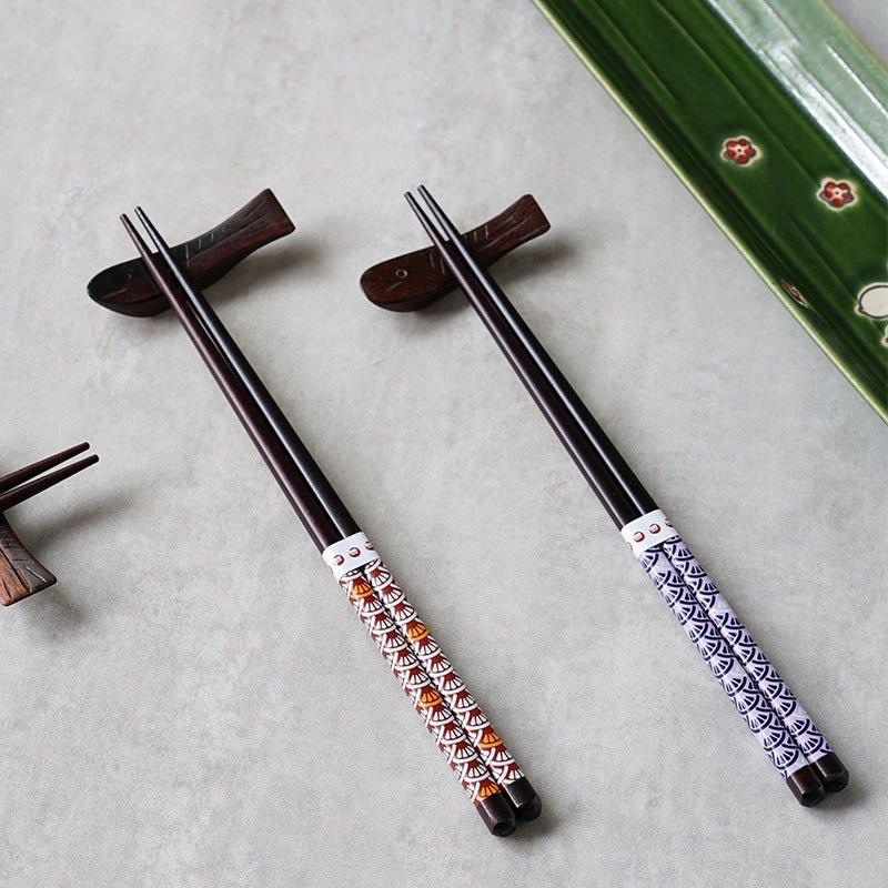 Japanese Family Harmony Wooden Chopsticks Sets