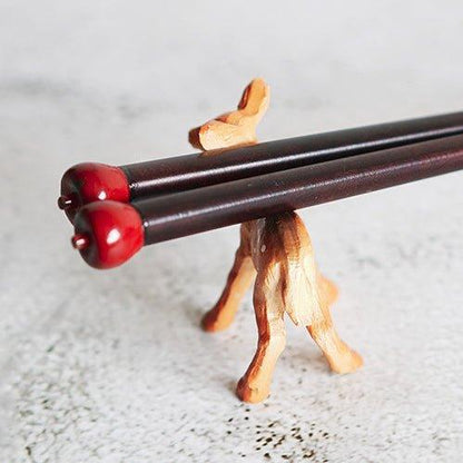 Japanese Handcrafted Fall Seasonal Produce Themed Chopsticks